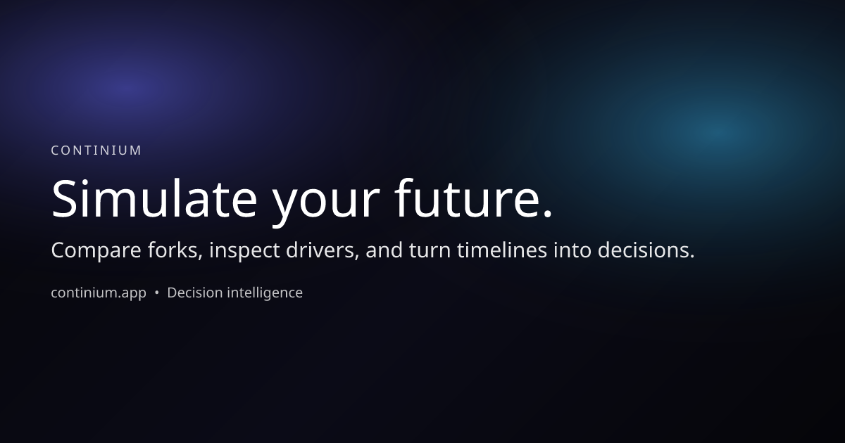 Pricing for Decision Simulation Software | Continium